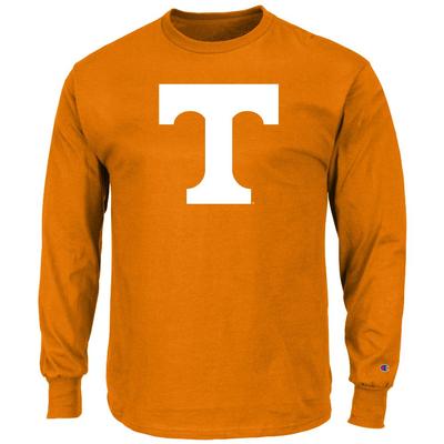 Tennessee Champion Big & Tall Logo Long Sleeve Tee