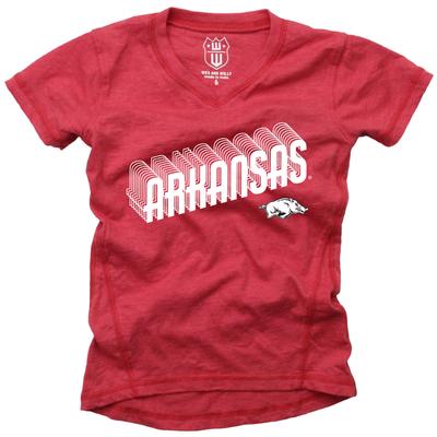 Arkansas Wes and Willy YOUTH Blend Slub Tee
