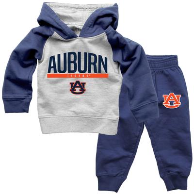 Auburn Wes and Willy Toddler Fleece Hoodie and Pant Set