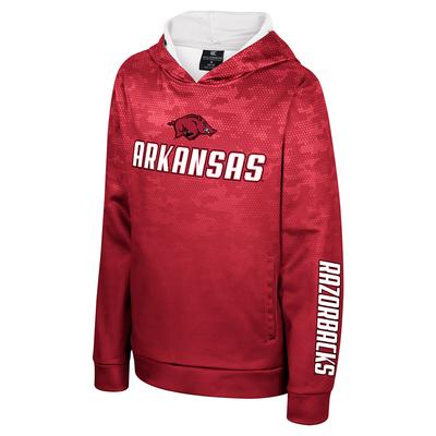 Arkansas Colosseum YOUTH High Voltage Sublimated Hoodie