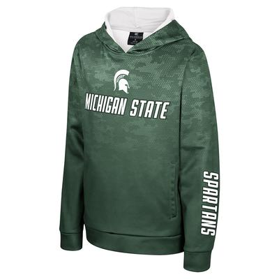 Michigan State Colosseum YOUTH High Voltage Sublimated Hoodie
