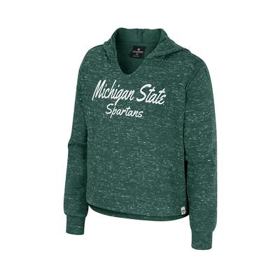 Michigan State Colosseum YOUTH Rock Speckled Hoodie