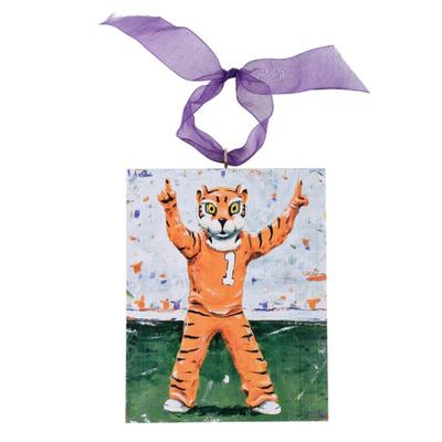 Tiger Block Ornament