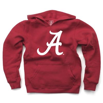 Alabama Wes and Willy Kids Primary Fleece Hoody