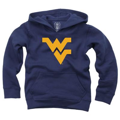 West Virginia Wes and Willy Toddler Primary Fleece Hoody