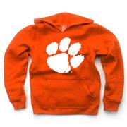 Clemson Wes And Willy Kids Primary Fleece Hoody