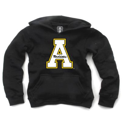 App State Wes and Willy Kids Primary Fleece Hoody