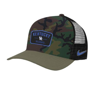 Kentucky Nike Military 2023 C99 Mesh Adjustable Cap