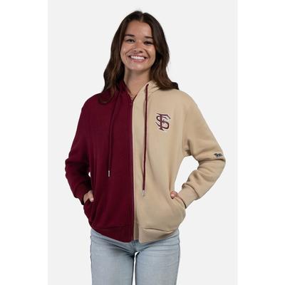 Florida State Hype And Vice Color Block Zip Up Hoodie