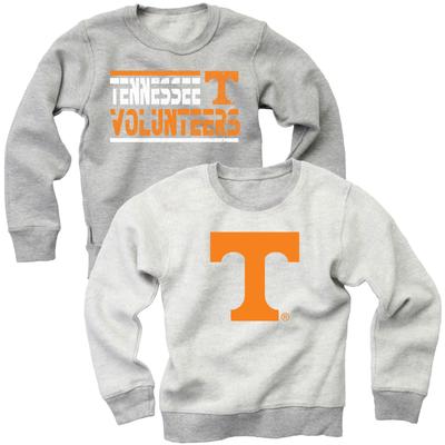 Tennessee Wes and Willy Kids Reversible Fleece Crew
