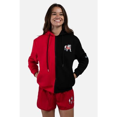 Georgia Hype And Vice Color Block Zip Up Hoodie