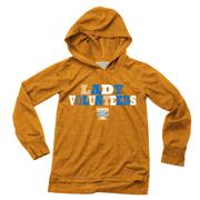  Tennessee Wes And Willy Kids Lady Vols Triblend Drop Tail Hoodie