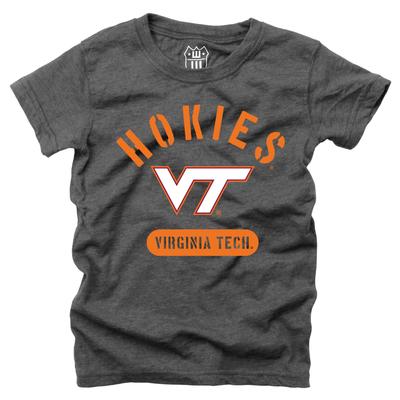 Virginia Tech Wes and Willy YOUTH Triblend Jersey Tee