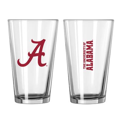 Alabama 16 Oz Gameday Pint Glass