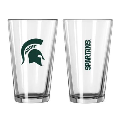 Michigan State 16 Oz Gameday Pint Glass