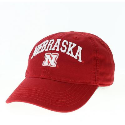 Nebraska Legacy Toddler Arch with Logo Relaxed Twill Hat