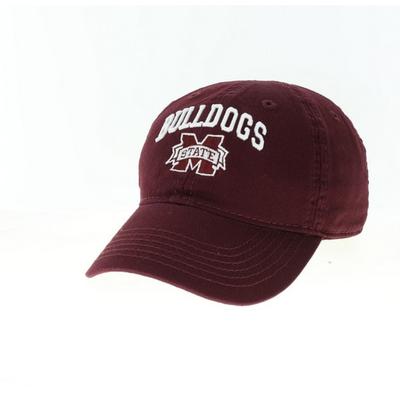 Mississippi State Legacy Toddler Arch with Logo Relaxed Twill Hat