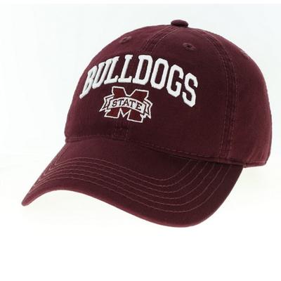 Mississippi State Legacy YOUTH Arch with Logo Relaxed Twill Hat