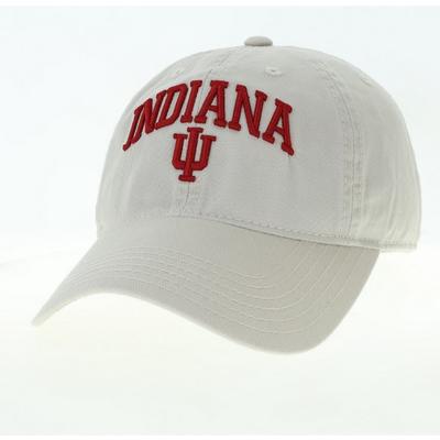 Indiana Legacy YOUTH Arch with Logo Relaxed Twill Hat