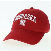  Nebraska Legacy Youth Arch With Logo Relaxed Twill Hat