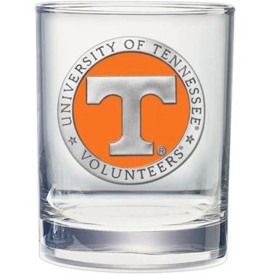 Tennessee Heritage Pewter Old Fashioned Glass ORANGE