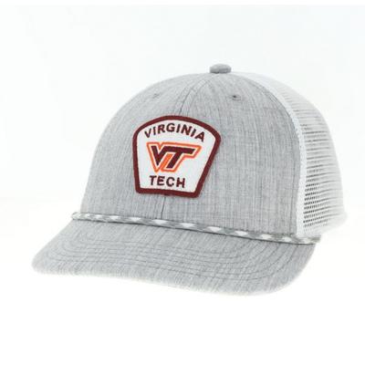 Virginia Tech Legacy YOUTH Rope Structured Mid-Pro Hat