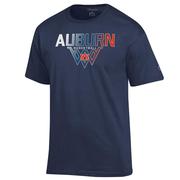  Auburn Champion Wordmark Basketball Net Tee