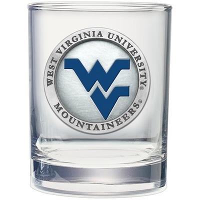 West Virginia Heritage Pewter Old Fashioned Glass 
