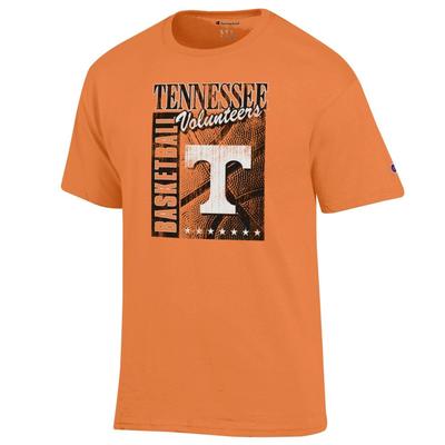 Tennessee Champion Retro Basketball Rectangle Tee