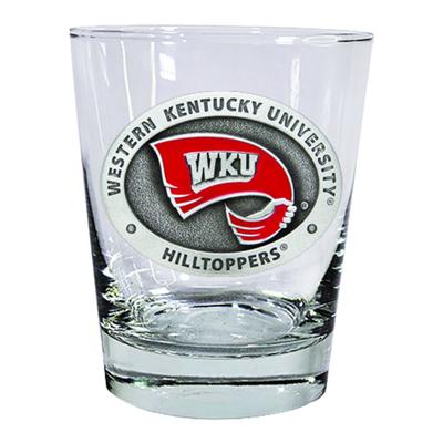 Western Kentucky Heritage Pewter Old Fashioned Glass DISC