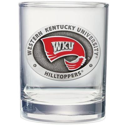 Western Kentucky Heritage Pewter Old Fashioned Glass 