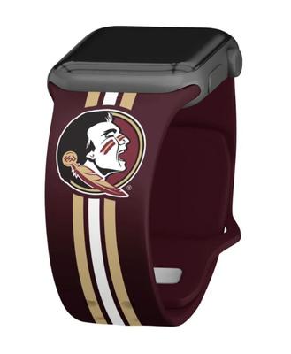 Florida State Apple Watch Silicone Stripe Sport Short Band 38mm