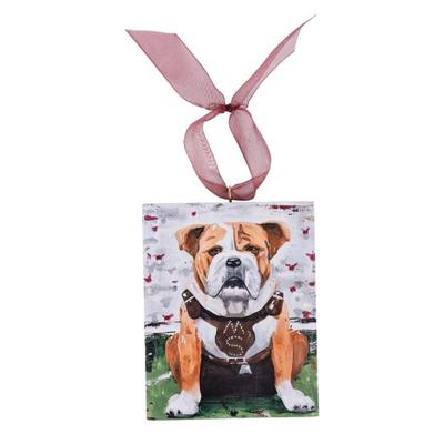 Mississippi State Bully Block Ornament