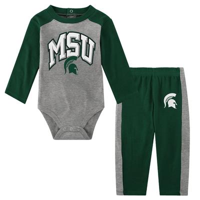 Michigan State Gen2 Infant Rookie of the Year Creeper Pant Set
