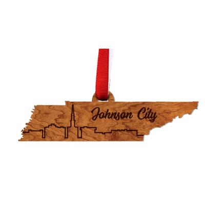 Johnson City, TN Skyline Ornament