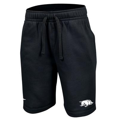 Arkansas Nike YOUTH Club Fleece Shorts
