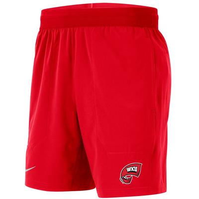 Western Kentucky Nike Player Pocket Shorts WHITE/RED