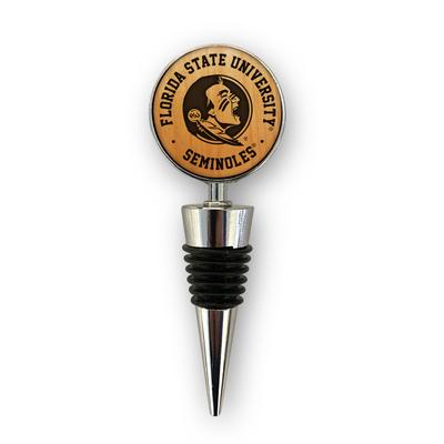 Florida State Timeless Etchings Wood Etched Bottle Stopper