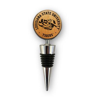 LSU Timeless Etchings Wood Etched Bottle Stopper