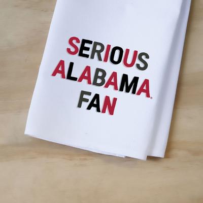 Alabama Serious Fan Tea Towel