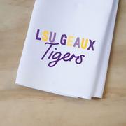  Lsu Geaux Tigers Tea Towel
