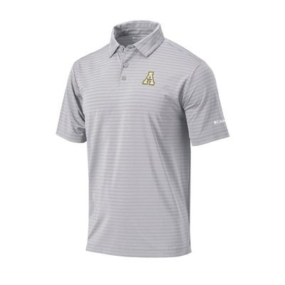 App State Columbia Golf Omni Wick Smooth Roll Polo