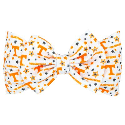 Tennessee Wee Ones Soft Ripple Textured Band Bow
