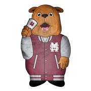  Mississippi State Bully Cloud Varsity Pillow