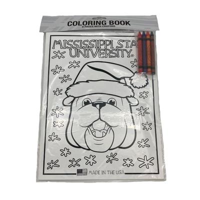 Mississippi State Bully Claus Coloring Book