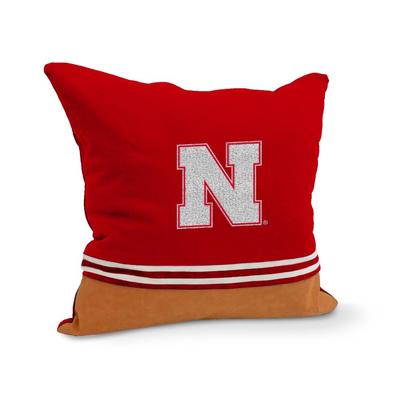 Nebraska Varsity Decorative Throw Pillow