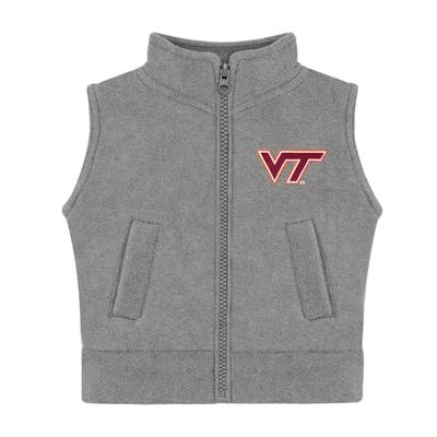 Virginia Tech Creative Knitwear Toddler Polar Fleece Vest