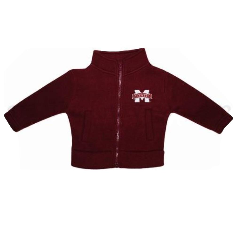 Bulldogs | Mississippi State Creative Knitwear Infant Polar Fleece Jacket |  Alumni Hall