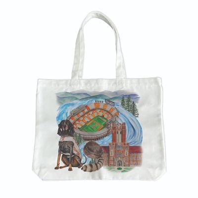 Tennessee Watercolor Tote Bag