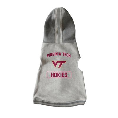 Virginia Tech Pet Hooded Crewneck Sweatshirt